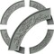 Ekena Millwork 49 1/4-in. OD x 37 1/4-in. ID x 6-in. W x 1 1/4-in. P Tomango Ceiling Ring Kit CRK49TO - alternate 1